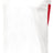 Augusta Sportswear Youth Step - Back Basketball Jersey 1731 WHITE/RED S