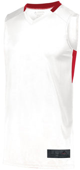 Augusta Sportswear Youth Step - Back Basketball Jersey 1731 WHITE/RED S