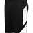 Augusta Sportswear Youth Step - Back Modern Fit Basketball Shorts 1737 BLACK/WHITE S