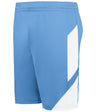 Augusta Sportswear Youth Step - Back Modern Fit Basketball Shorts 1737 COLUMBIA BLUE/WHITE S