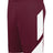 Augusta Sportswear Youth Step - Back Modern Fit Basketball Shorts 1737 MAROON/WHITE S