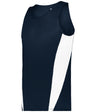 Augusta Sportswear YOUTH STRIDE SINGLET 266700 NAVY/WHITE (BA) S