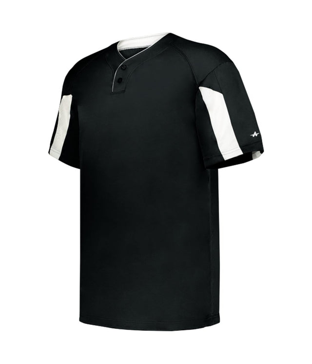 Augusta Sportswear YOUTH STRIKER BASEBALL JERSEY 297600 BLACK/WHITE (BA) S