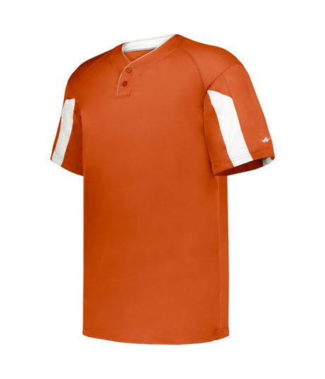 Augusta Sportswear YOUTH STRIKER BASEBALL JERSEY 297600 BT. ORANGE/WHITE (BA) S