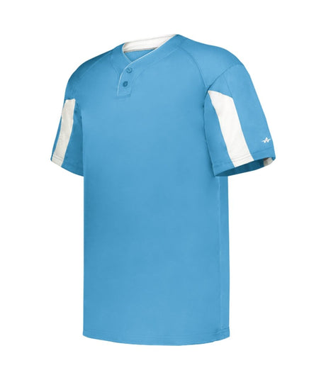 Augusta Sportswear YOUTH STRIKER BASEBALL JERSEY 297600 COLUMBIA BLUE/WHITE (BA) S