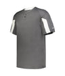 Augusta Sportswear YOUTH STRIKER BASEBALL JERSEY 297600 GRAPHITE/WHITE (BA) S