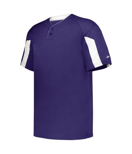 Augusta Sportswear YOUTH STRIKER BASEBALL JERSEY 297600 PURPLE/WHITE (BA) S