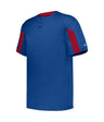 Augusta Sportswear YOUTH STRIKER BASEBALL JERSEY 297600 ROYAL/RED (BA) S