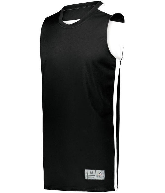 Augusta Sportswear Youth Swish Reversible Basketball Jersey 6928 BLACK/WHITE S
