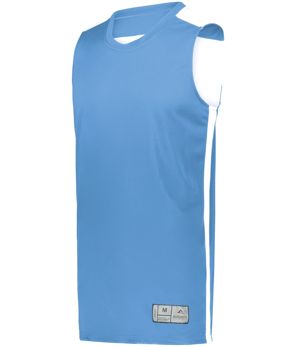 Augusta Sportswear Youth Swish Reversible Basketball Jersey 6928 COLUMBIA BLUE/WHITE S