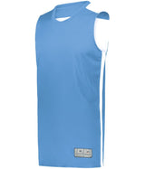 Augusta Sportswear Youth Swish Reversible Basketball Jersey 6928 COLUMBIA BLUE/WHITE S