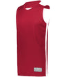 Augusta Sportswear Youth Swish Reversible Basketball Jersey 6928 SCARLET/WHITE S