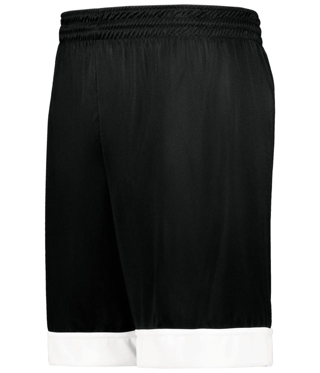 Augusta Sportswear Youth Swish Reversible Basketball Shorts 6930 BLACK/WHITE S