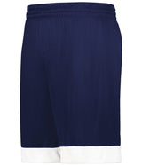 Augusta Sportswear Youth Swish Reversible Basketball Shorts 6930 NAVY/WHITE S