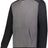 Augusta Sportswear Youth Three - Season Fleece Pullover Hoodie 6866 CARBON HEATHER/BLACK S
