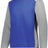 Augusta Sportswear Youth Three - Season Fleece Pullover Hoodie 6866 ROYAL/GREY HEATHER M