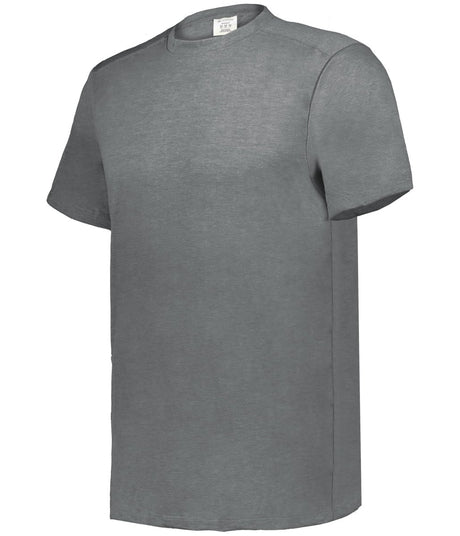 Augusta Sportswear Youth Tri - Blend Tee 3066 GREY HEATHER S