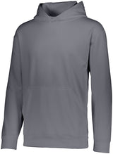 Augusta Sportswear Youth Wicking Fleece Hoodie 5506 GRAPHITE S