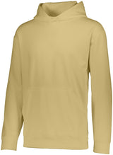 Augusta Sportswear Youth Wicking Fleece Hoodie 5506 VEGAS GOLD S