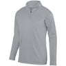 Augusta Sportswear Youth Wicking Fleece Pullover 5508 ATHLETIC GREY S