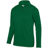 Augusta Sportswear Youth Wicking Fleece Pullover 5508 DARK GREEN S