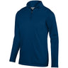 Augusta Sportswear Youth Wicking Fleece Pullover 5508 NAVY S