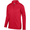 Augusta Sportswear Youth Wicking Fleece Pullover 5508 RED S