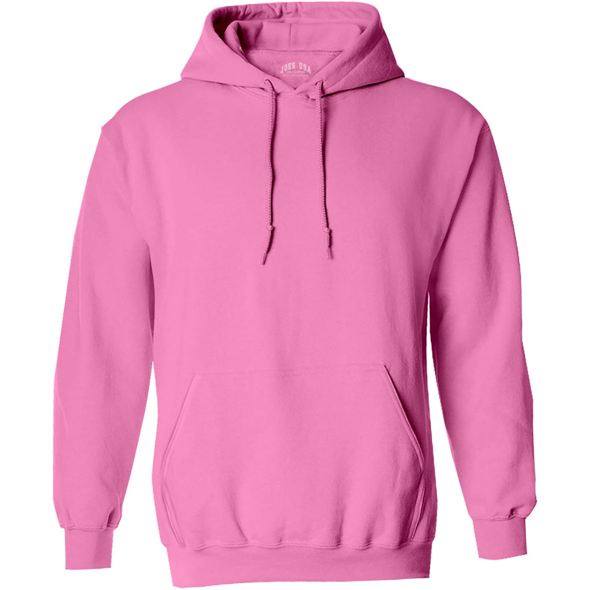 Joe's USA Men's Hoodies Soft & Cozy Hooded Sweatshirts in 69 Colors:Sizes S-5X-Azalea Sweatshirts/Fleece Joe's USA Azalea Small