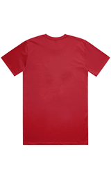 Royal Apparel B1001 Basic Supply Co. Unisex Short Sleeve 4.4 Jersey Tee - Red