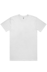 Royal Apparel B1015 Basic Supply Co. Unisex Short Sleeve 4.4 Jersey Tee - White