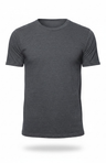 Royal Apparel B2001 Basic Supply Co. Unisex Short Sleeve 4.4 oz Blend Jersey Tee - Heather Dark Grey