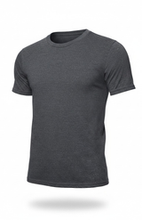 Royal Apparel B2001 Basic Supply Co. Unisex Short Sleeve 4.4 oz Blend Jersey Tee - Heather Dark Grey