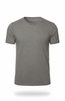 Royal Apparel B2001 Basic Supply Co. Unisex Short Sleeve 4.4 oz Blend Jersey Tee - Heather Light Grey