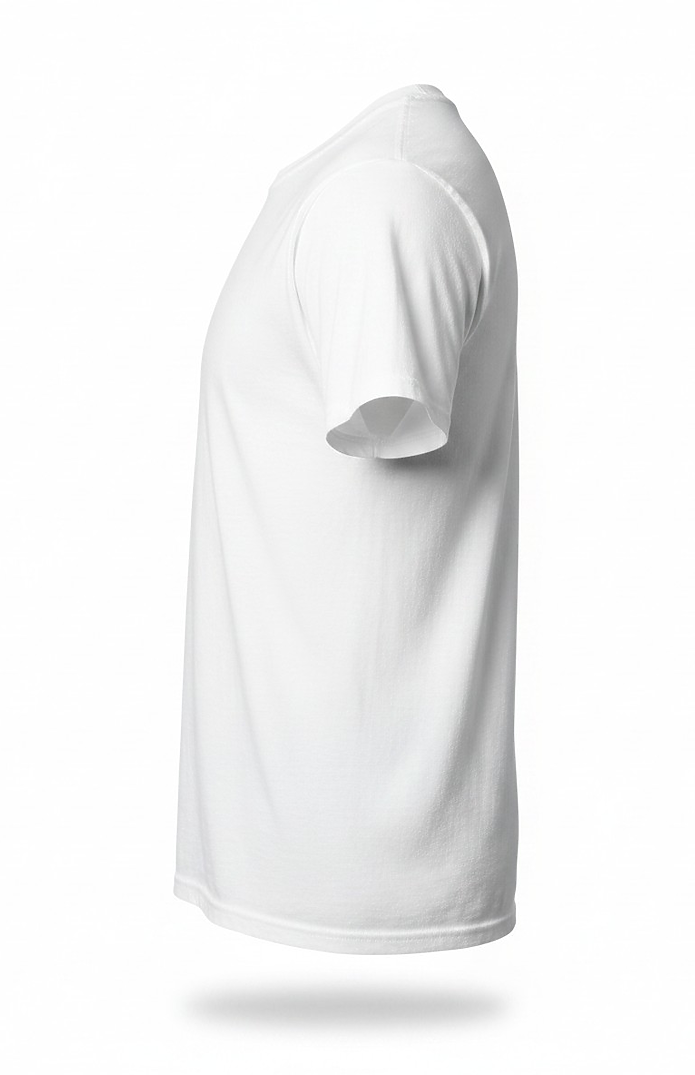 Royal Apparel B3001 Basic Supply Co. Unisex Short Sleeve 6 oz Jersey Tee - Pfd White