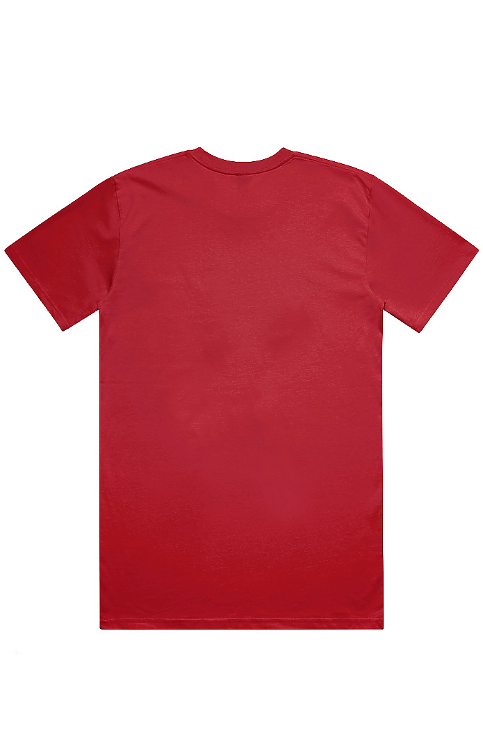 Royal Apparel B3002 Basic Supply Co. Unisex Short Sleeve 5.5 Jersey Tee - Red