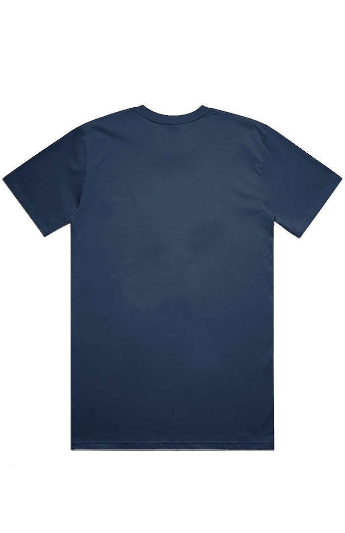 Royal Apparel B3015 Basic Supply Co. Unisex Short Sleeve 6.0 Jersey Tee - Navy