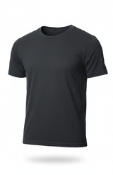 Royal Apparel B3200 Basic Supply Co. Unisex Short Sleeve 5.5 Jersey Tee - Black