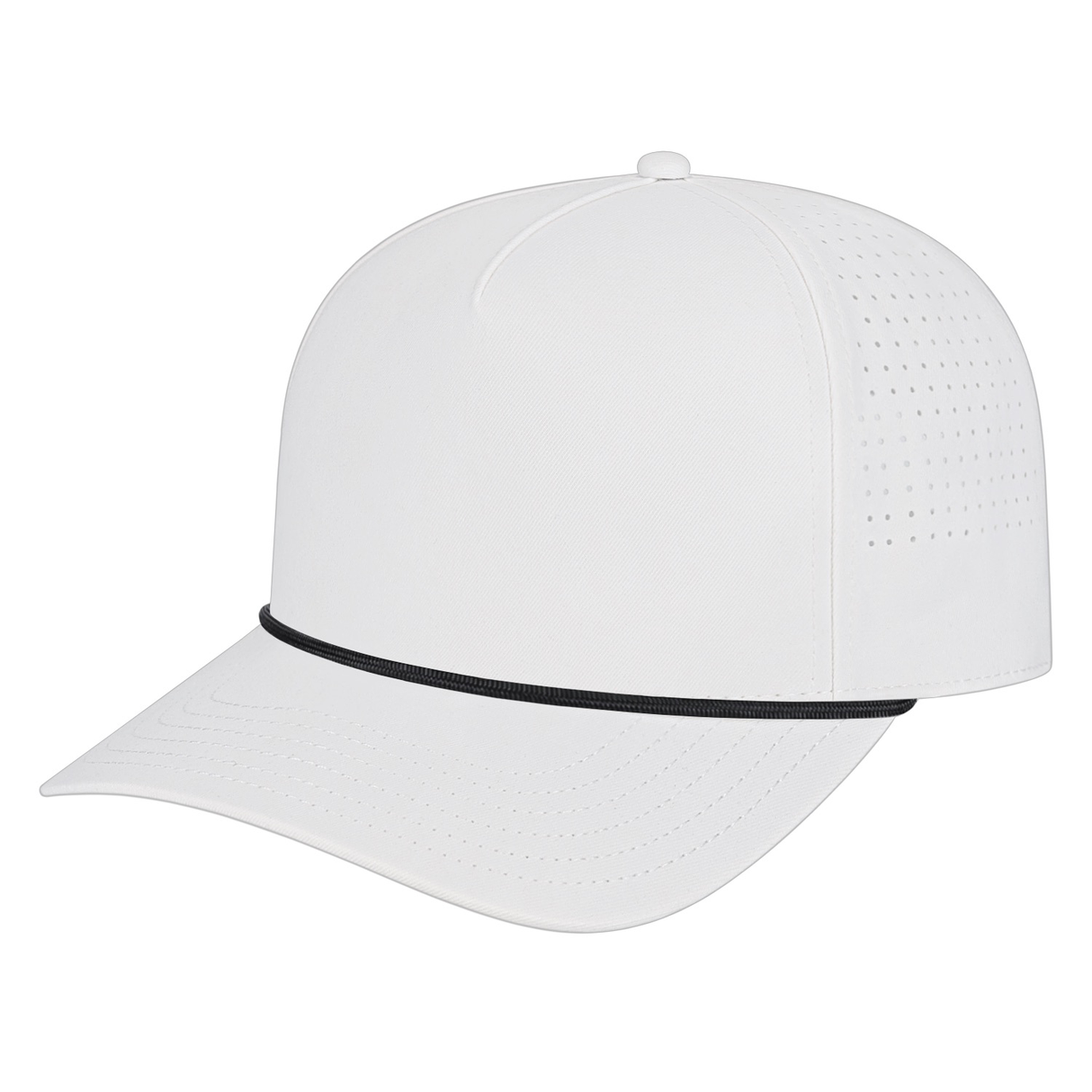 Cap America i3056 Summit Perforated Cap with Rope