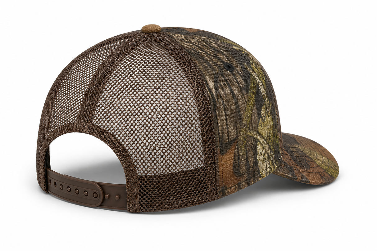 Joe's USA Licensed Camo Mesh Cap - Mossy Oak & Advantage Classic