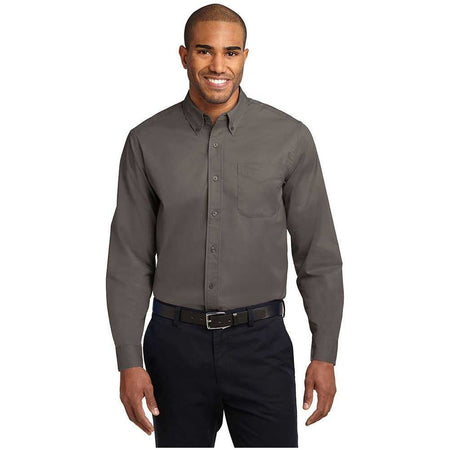 Men's Long Sleeve Wrinkle Resistant Easy Care Shirts in 26 Colors. Sizes XS-6XL Joe's USA Mens Apparel