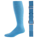 Baseball Socks & Belt Combo Set ( All Sizes & Colors Available) Light Blue Youth Accessories
