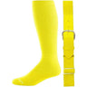 Baseball Socks & Belt Combo Set ( All Sizes & Colors Available) Neon Yellow Youth Accessories