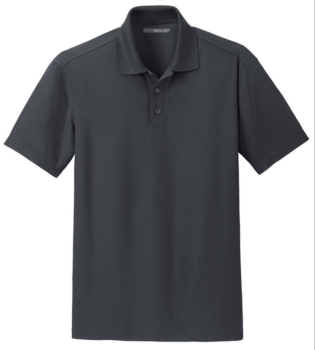 DRIEQUIP Men's Dry Zone Grid Polo Polos/Knits DRI-EQUIP Battleship Grey XS