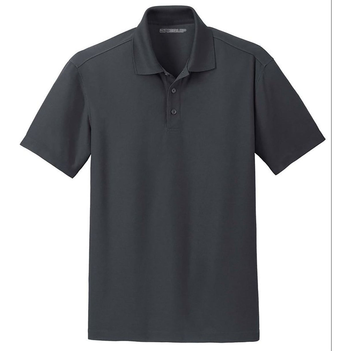 DRIEQUIP Men's Dry Zone Grid Polo Polos/Knits DRI-EQUIP Battleship Grey XS