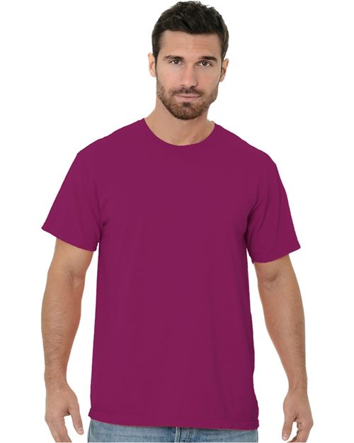 Bayside Men's Garment Dyed Crew T-Shirt - Bayside 9515 Bay S Short Sleeve T-Shirts