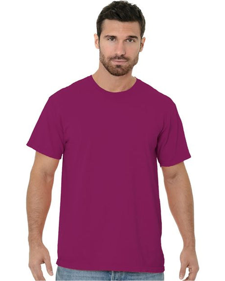 Bayside Men's Garment Dyed Crew T-Shirt - Bayside 9515 Bay S Short Sleeve T-Shirts