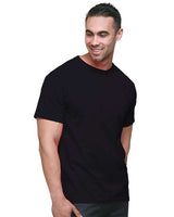 Bayside Men's Union - Made Fine Jersey T-Shirt - Bayside 2925 Black S Short Sleeve T-Shirts