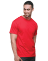 Bayside Men's Union - Made Fine Jersey T-Shirt - Bayside 2925 Red S Short Sleeve T-Shirts
