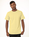 Bayside Men's Union - Made Fine Jersey T-Shirt - Bayside 2925 Yellow S Short Sleeve T-Shirts