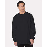 Bayside Men's USA - Made Heavyweight Waffle Knit Thermal - Bayside 8205 Black S